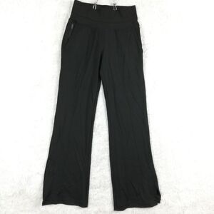 Te Verde Womens Pants Wide Leg Flare Black Lounge Yoga Performance XS New‎
